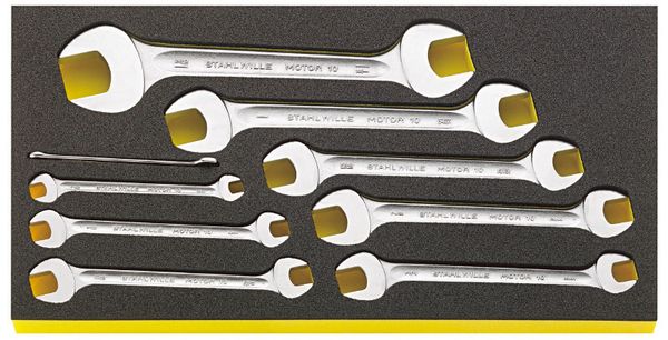 9本組 両口スパナセット(インチ)