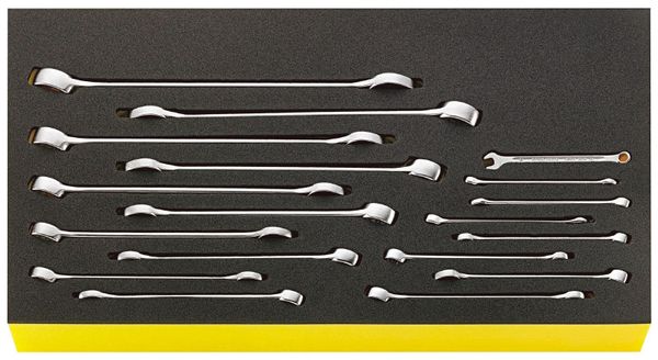 18本組 片目片口スパナセット