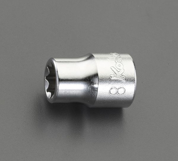 3/8インチsqx 13mm 2重4角 ソケット