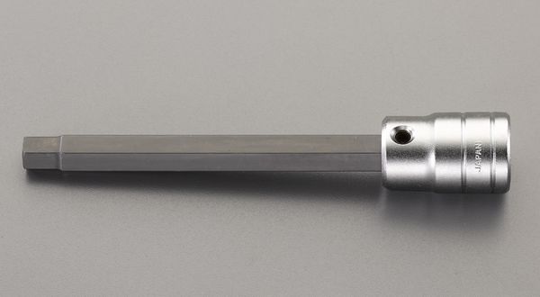 1/2インチsq x 7mm/132mm HEX ビットソケット