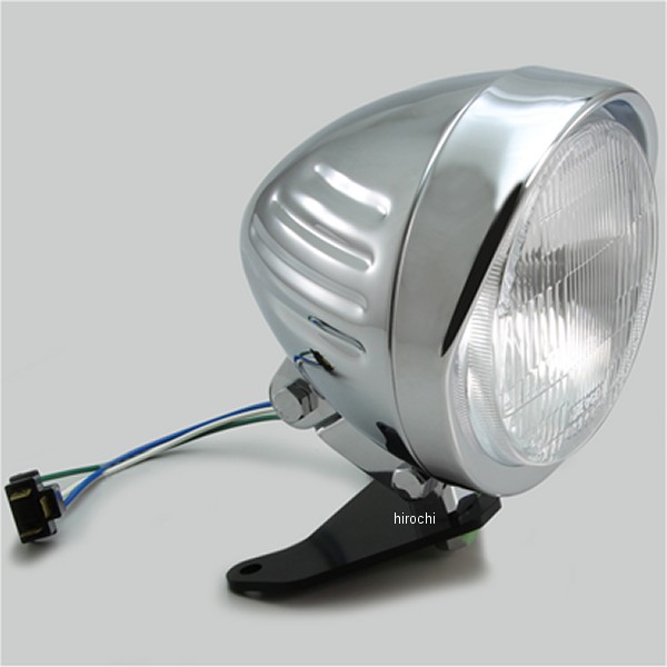 5.5ハイパワースリットヘッドライトキット レブル250、レブル500 クロームメッキ