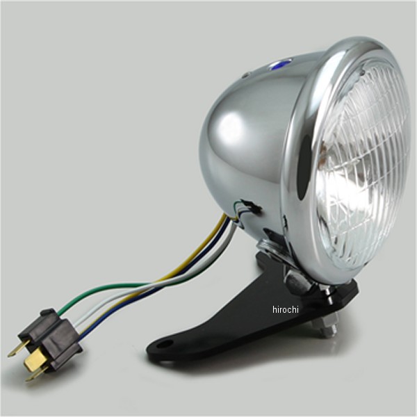 4.5ベーツタイプヘッドライトキット レブル250、レブル500 クロームメッキ