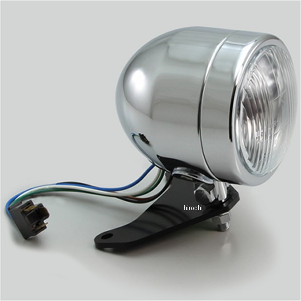 4インチ ブレットライトキット レブル250、レブル500 クロームメッキ