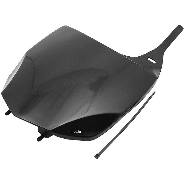 フロントナンバープレート 09年-10年 KX450F、KX250F 黒