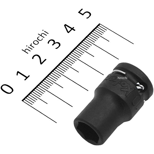 3/8インチsq 薄肉インパクトソケット 10mm