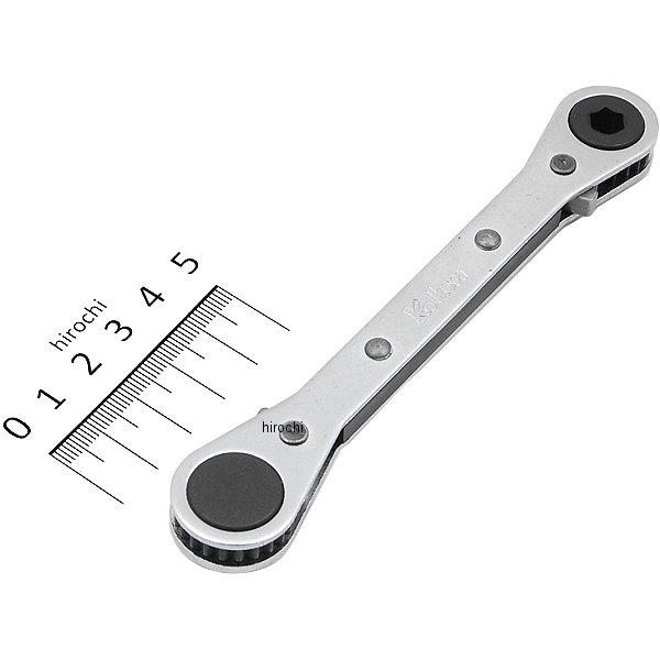 ラチェットスパナハンドル 凸1/4インチsq x凹1/4インチ H