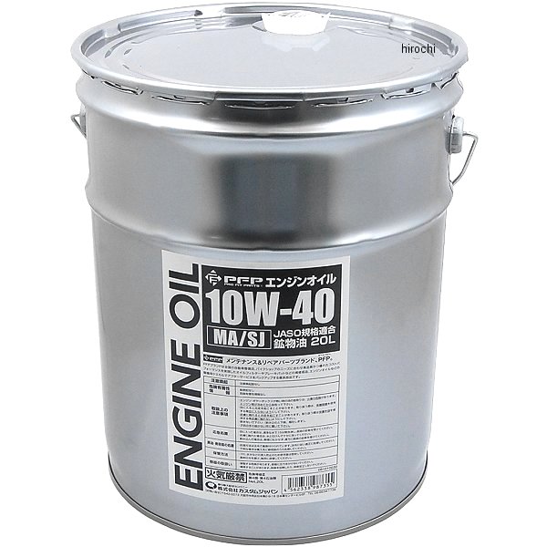 エンジンオイル 4ST 10W-40 MA/SJ 20L