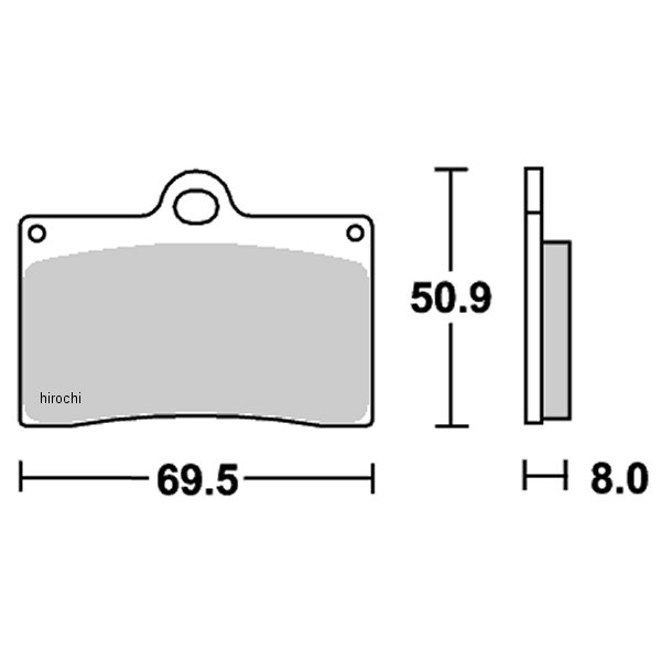 ブレーキパッド フロント シンタードメタル 566 14年-18年 ヤマハ YXZ1000R