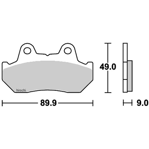 ブレーキパッド フロント 右側 シンタードメタル 572 16年-18年 カンナム ディフェンダー