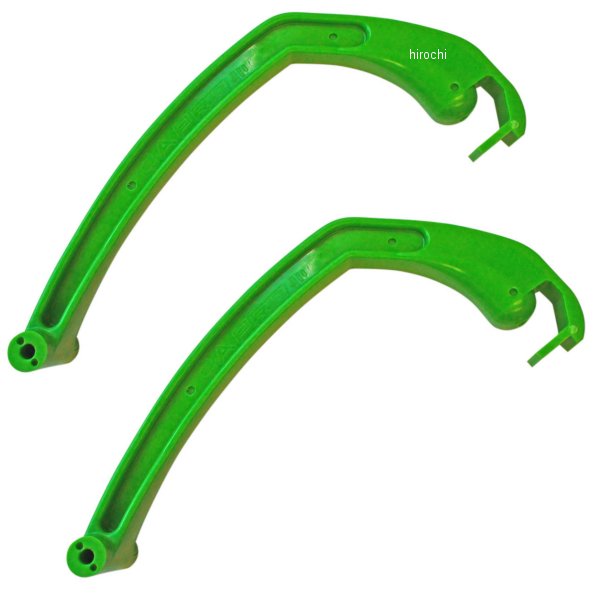 補修用 スキーハンドル 緑 左右ペア