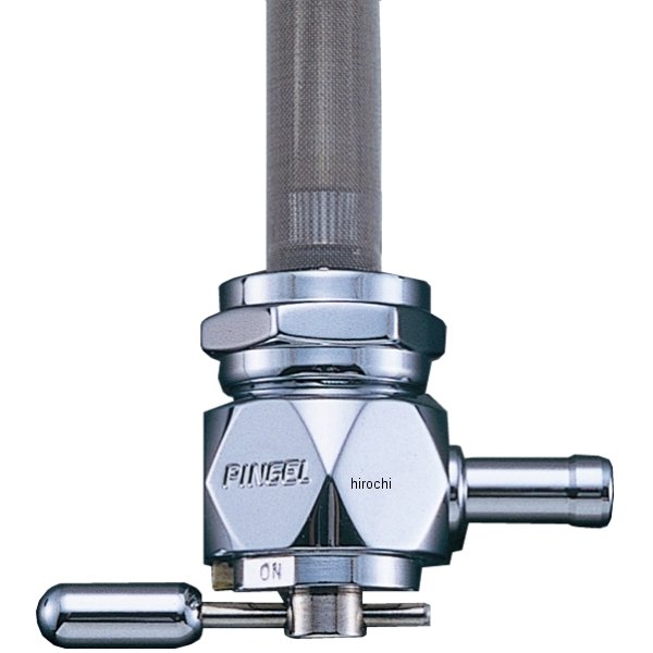 ガソリンコック シングル ヘックス 4000シリーズ リザーブ付き クローム