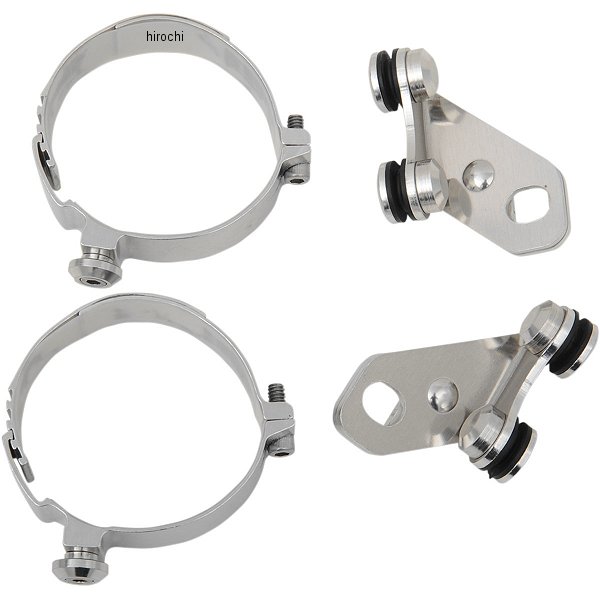 メンフィスシェード ウインドシールド ハードウェア ロアーマウント 06年-13年 VN2000、VLR1800、XV1900