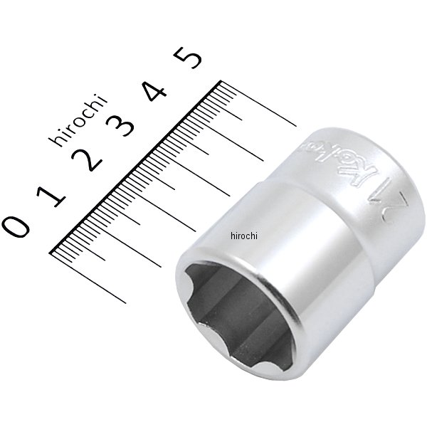 1/2インチsq サーフェイスソケット 21mm