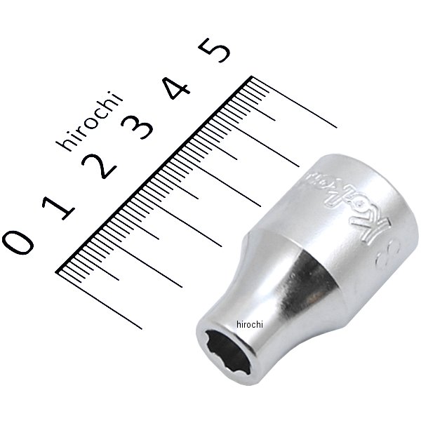 1/2インチsq サーフェイスソケット 8mm