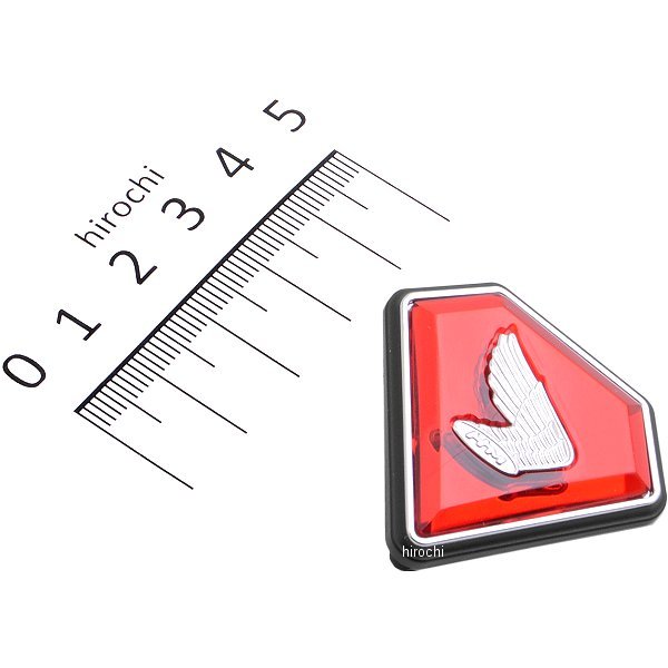 サイドカバーエンブレム CB750K1 赤 右側