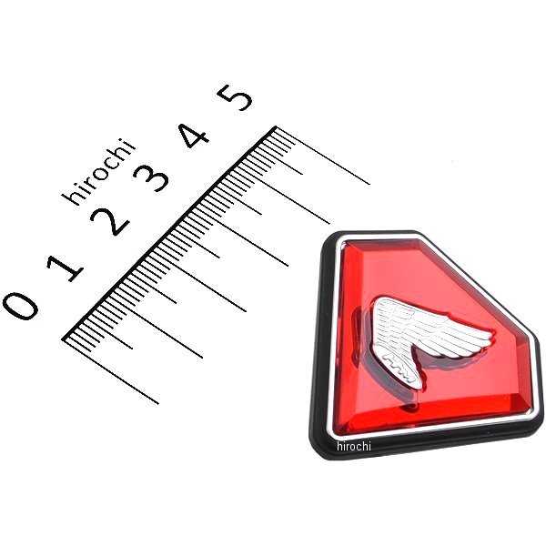 サイドカバーエンブレム CB750K1 赤 左側