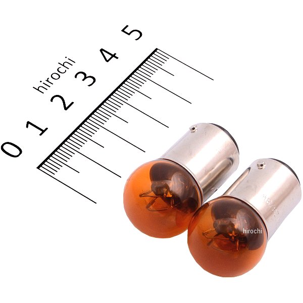 バルブ 12V23/8W G18.5 オレンジ 2個入り