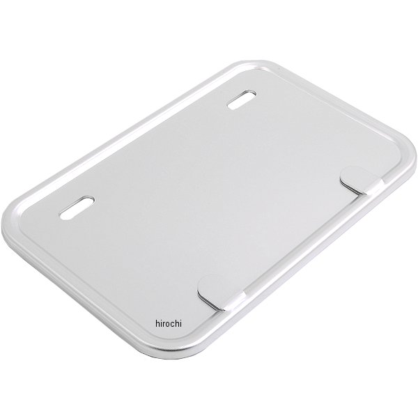 ナンバープレート アルミ 箱型 シルバー