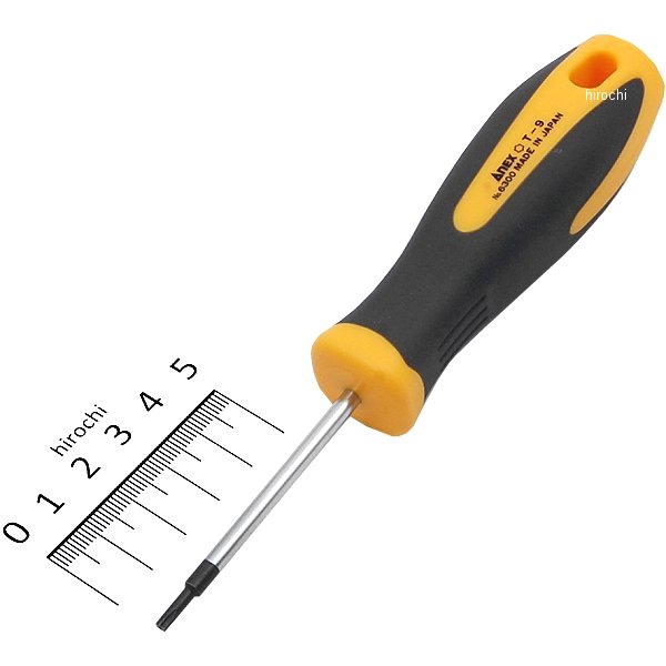 ヘクスローブドライバー T9X60