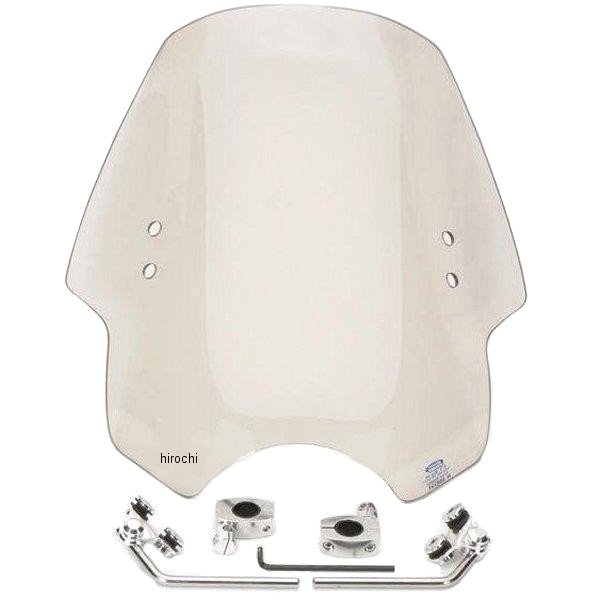 ウインドシールド ヘルキャット ハンドル取付金具付 スモーク