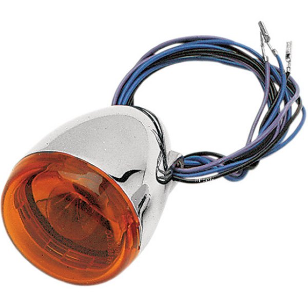 ウインカー バレット リア クローム/アンバー (1個売り)