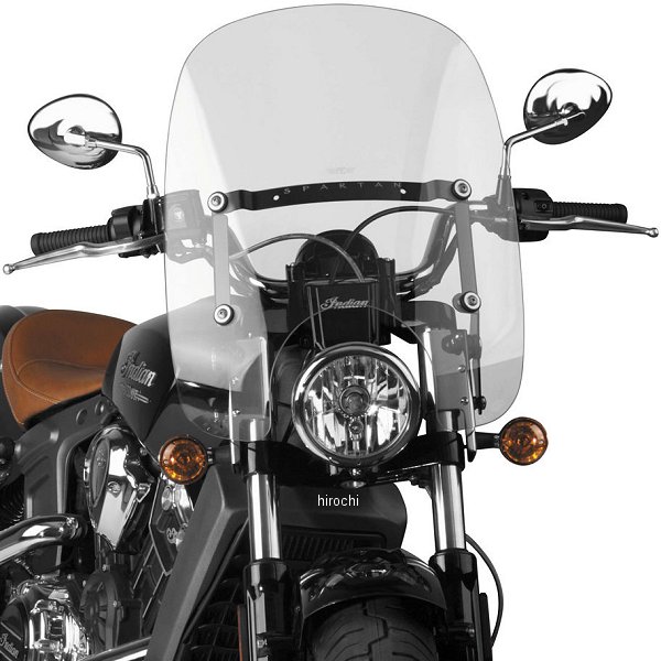 ウインドシールド スパルタン 17インチ クリア