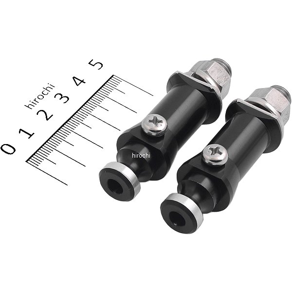 フロントウインカーステー 黒 2本入り