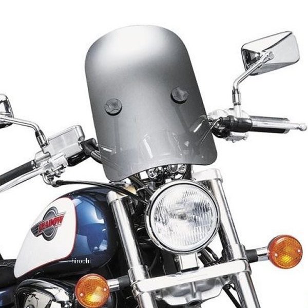 【セール特価】 ウインドシールド 14インチ トゥームストーン スモーク