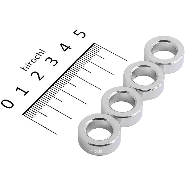 ウインカー用スペーサー 厚さ 1/4インチ(6mm) (4個入り)