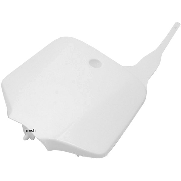 フロントナンバープレート 00年以降 DR-Z110、KLX110R、KX65 白