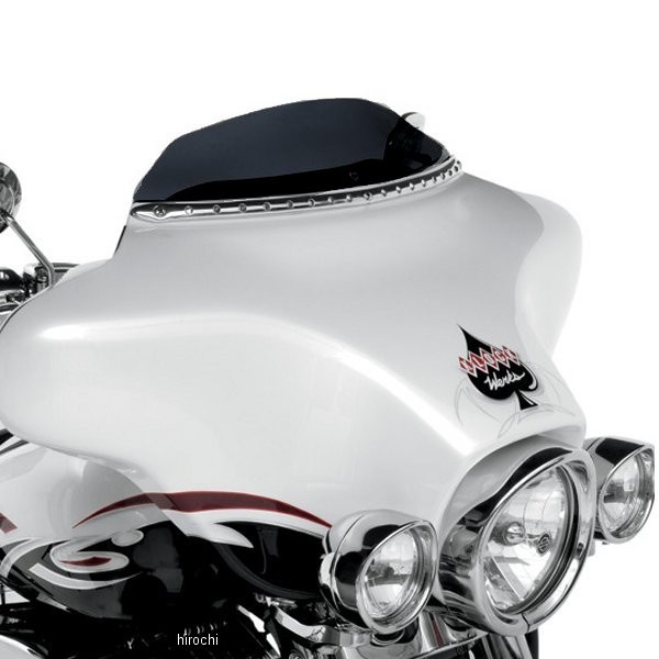 ウインドシールド 3.5インチ高 96年-13年 FLH 黒