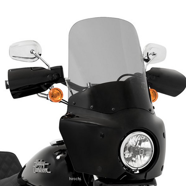 シールド フェアリング ロードウォーリア用 17"黒/スモーク