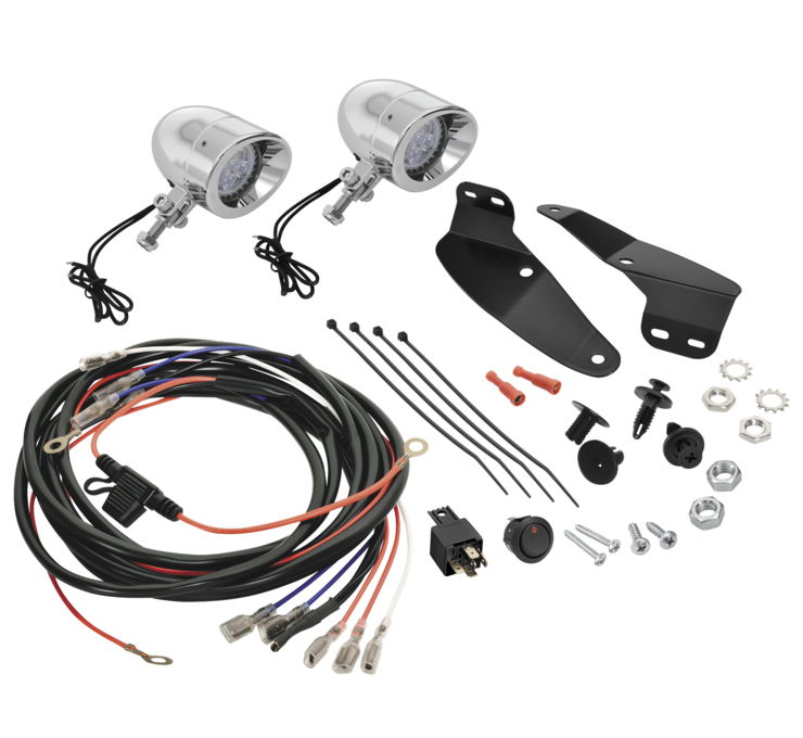 418557   LEDライトキット 12年-17年 GL1800 ゴールドウイング クローム