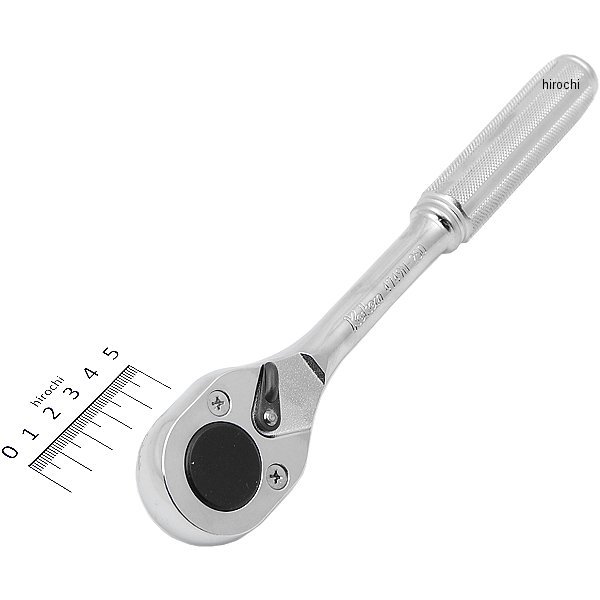 1/2インチsq ラチェットハンドル(ローレット) 全長 250mm