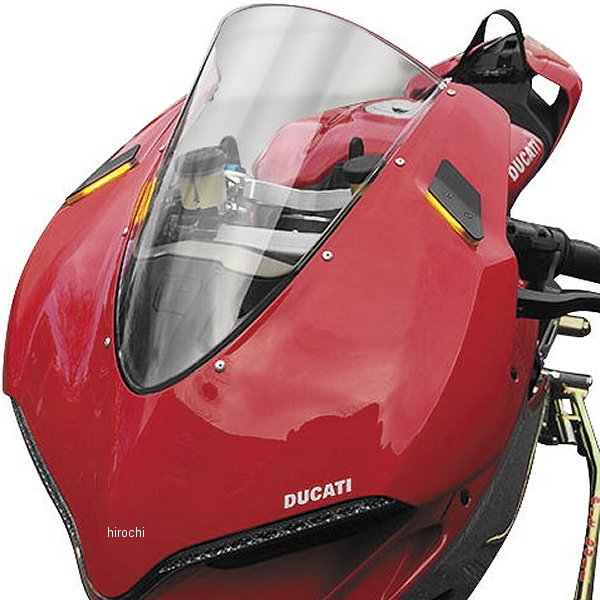 ミラー ブロック オフ ウィンカー ブラック 15年-19 ドゥカティ1299 Panigale