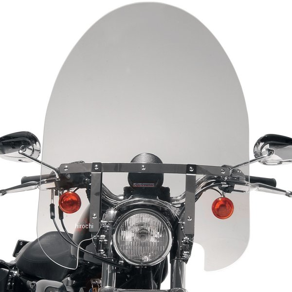 シールド 22インチ高 オーバーサイズフォーク クリア/クローム