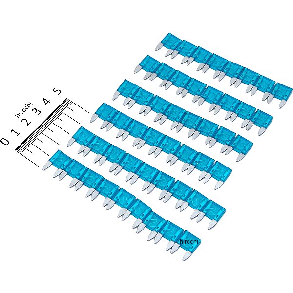 ミニブレード型ヒューズ 15A 50個入り