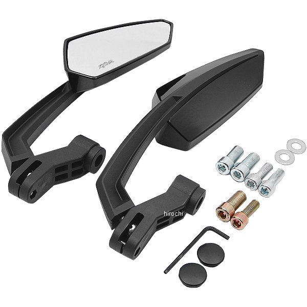 MAG01 ミラー 汎用 黒 左右セット