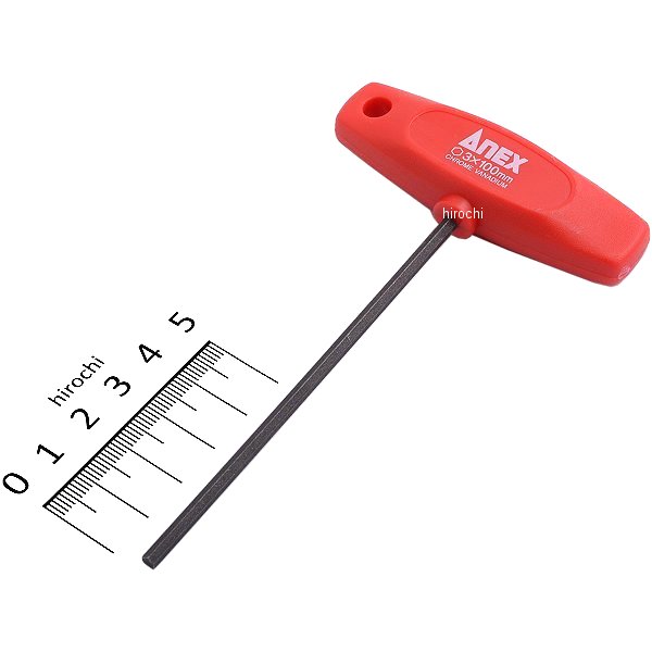 T型六角レンチドライバー 3.0X100