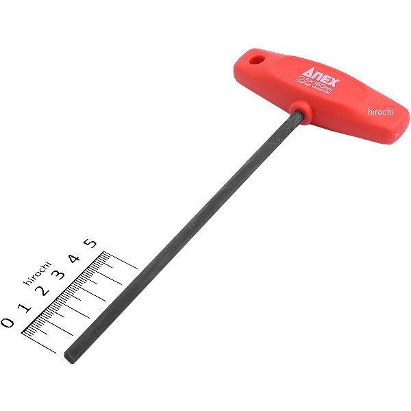 T型六角レンチドライバー 5.0X160