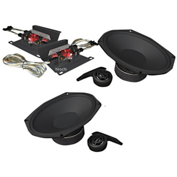 ワイルドボアオーディオ スピーカー 6x9インチ 300W(左右ペア)