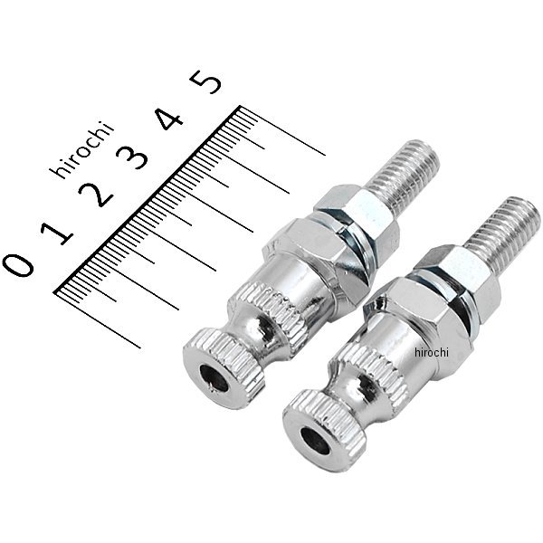 ウインカー取付ボルト M8x30 メッキ 2本入り