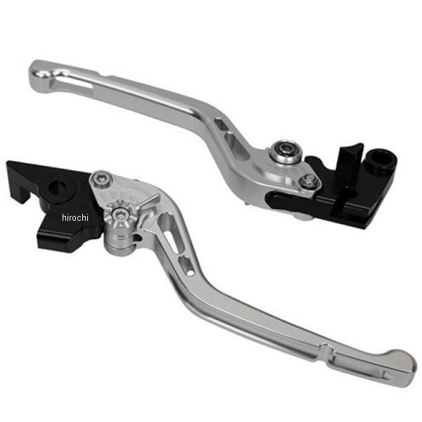 ビレットレバーセット GPタイプ ロング 17年以降 Z900RS、Z900CAFE シルバー