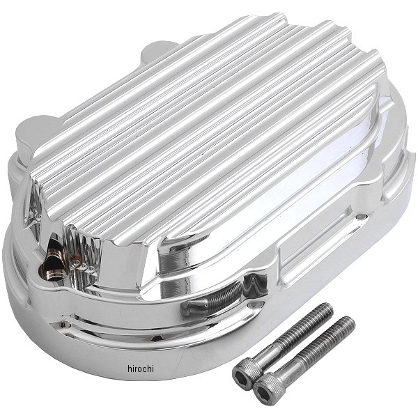 トランスミッション サイド カバー 10ゲージ 14年以降 FLHT、FLHX、FLTR クローム