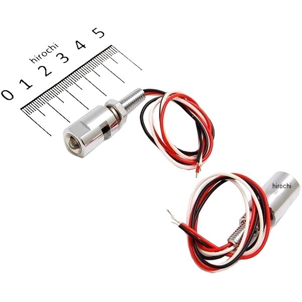 LED ナンバープレートボルト 白色ナンバー灯＋赤色LED付き