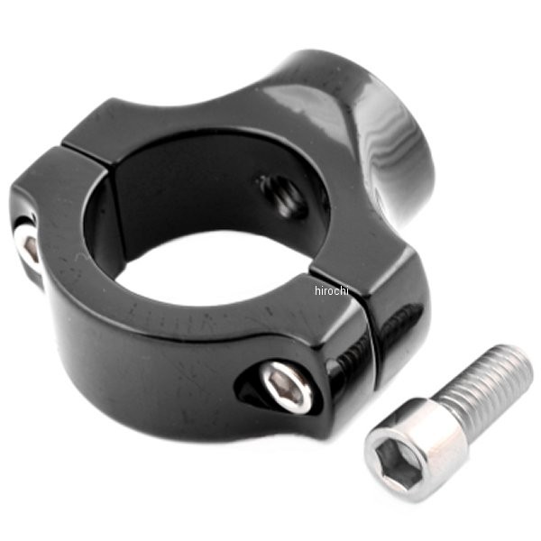 ナンバープレート サイド取り付けクランプ 18年以降 ソフテイル 黒