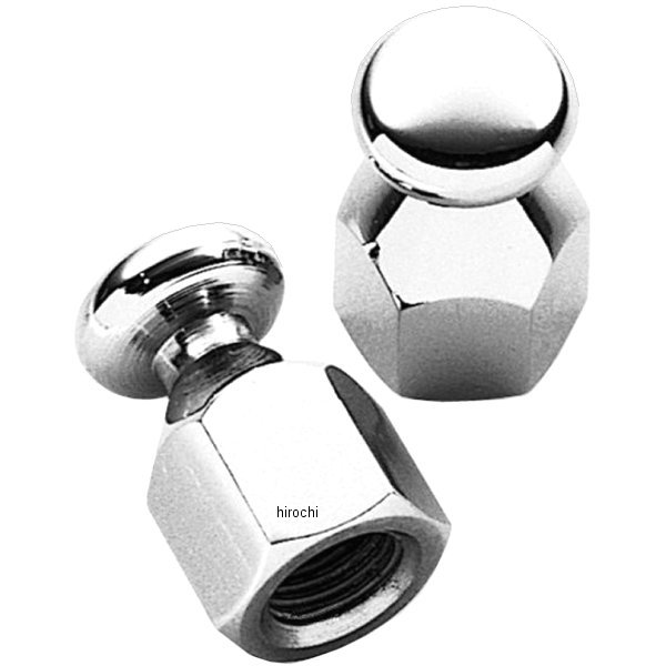 クローム・バンジーナット 3/8インチ-16スレッド/ペア 6個入り 98185-90T