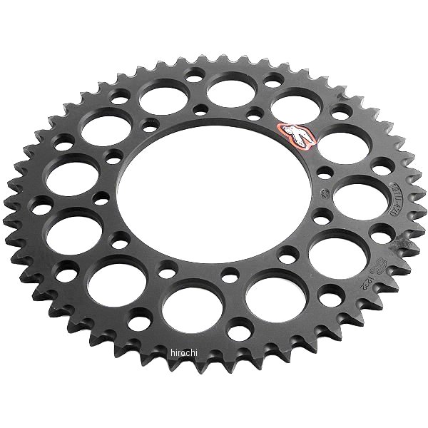 リア スプロケット 52T/420 88年以降 KX100、KX85、KX80 アルミ 黒