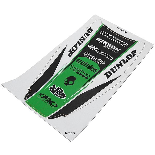 デカール リアフェンダー 09年-12年 KX450F、KX250