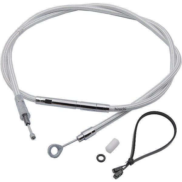 クラッチケーブル 68.69インチ クローム 92年-05年 ダイナ 38602-92 38661-00
